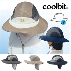 coolbit・UVフラップ帽子HAT